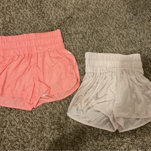2 Free People shorts